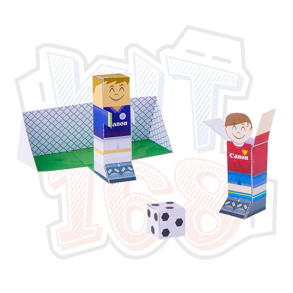 Mô hình giấy đồ chơi Mini Football