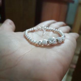 Lắc tay bạc( lắc bi bạc)