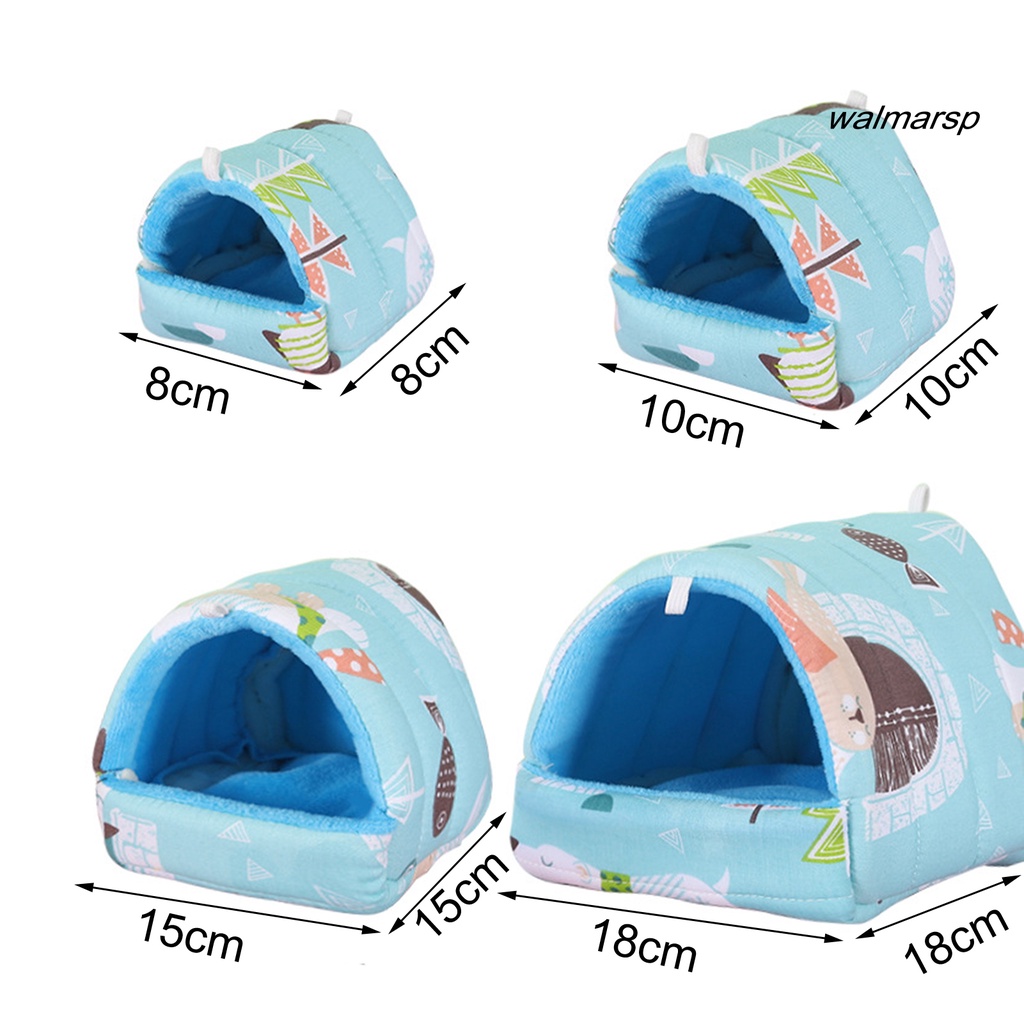 Võng Treo Vải Bông In Họa Tiết Dễ Thương Dành Cho Thú Cưng Chuột Hamster