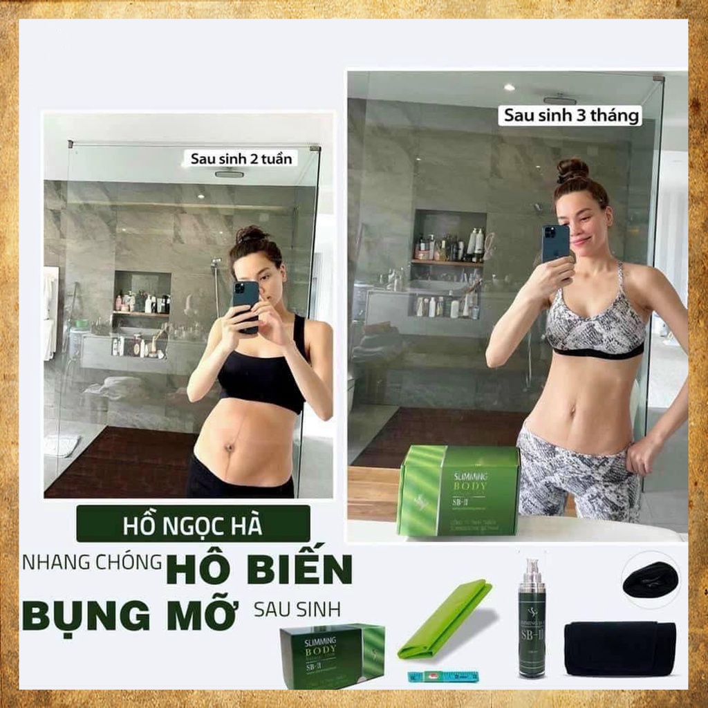 Slimming Body, Bộ ủ nóng slimming body SB-II Với đai điện cải tiến tan mỡ bụng hiệu quả, an toàn