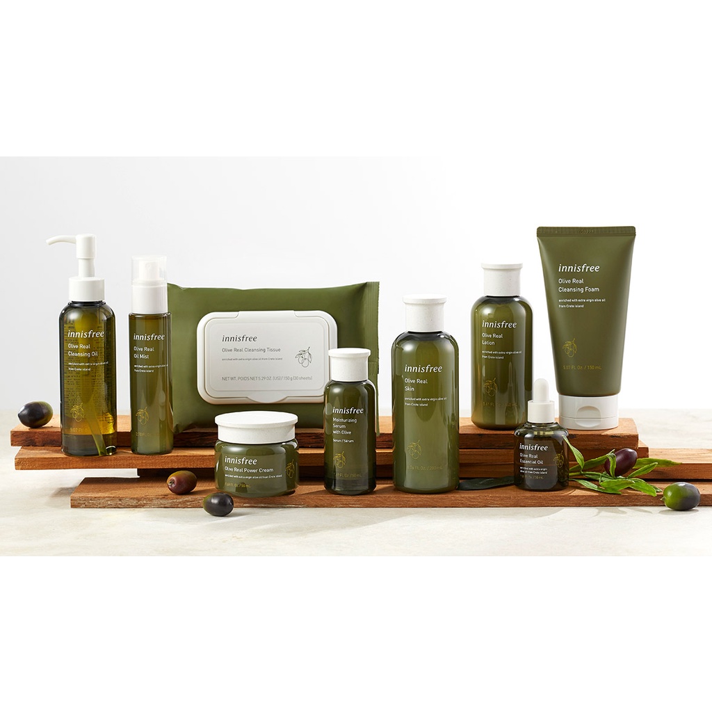 Bộ Dưỡng Da INNISFREE Olive Real Skin Care Set