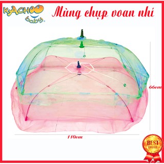 Mùng chụp/màn chụp cho bé, loại nhỏ kích thước khi bung lên 66 x 110cm