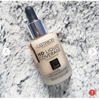 Kem nền CATRICE HD LIQUID COVERAGE FOUNDATION tone 010