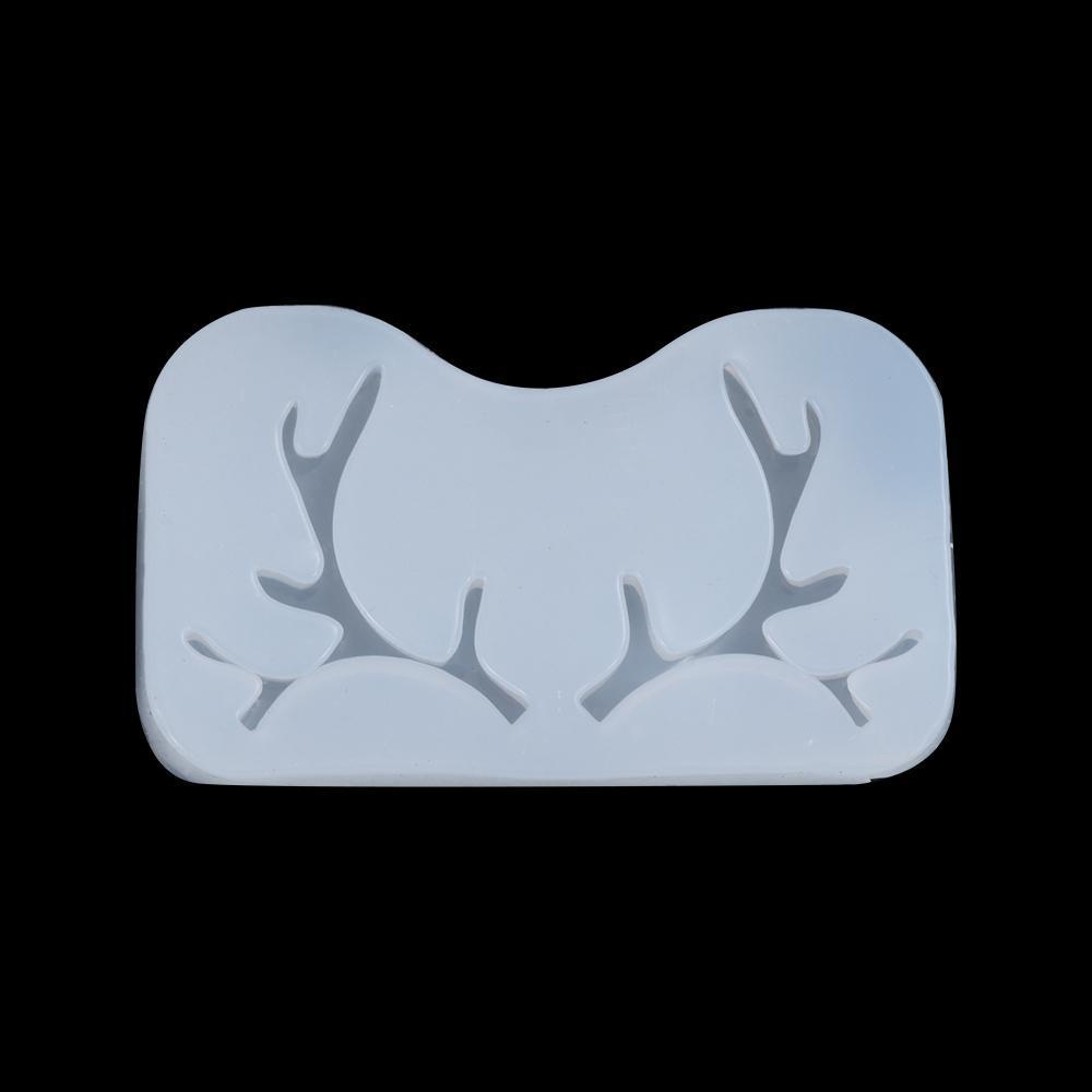 Khuôn Làm Mặt Dây Chuyền Handmade Silicone Hình Sừng Hươu
