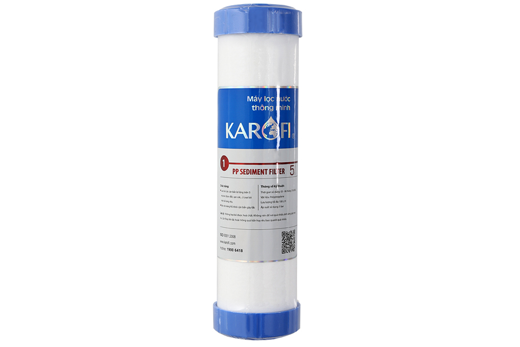 Lõi lọc nước Karofi số 1 PP 5 Micron/Chính hãng