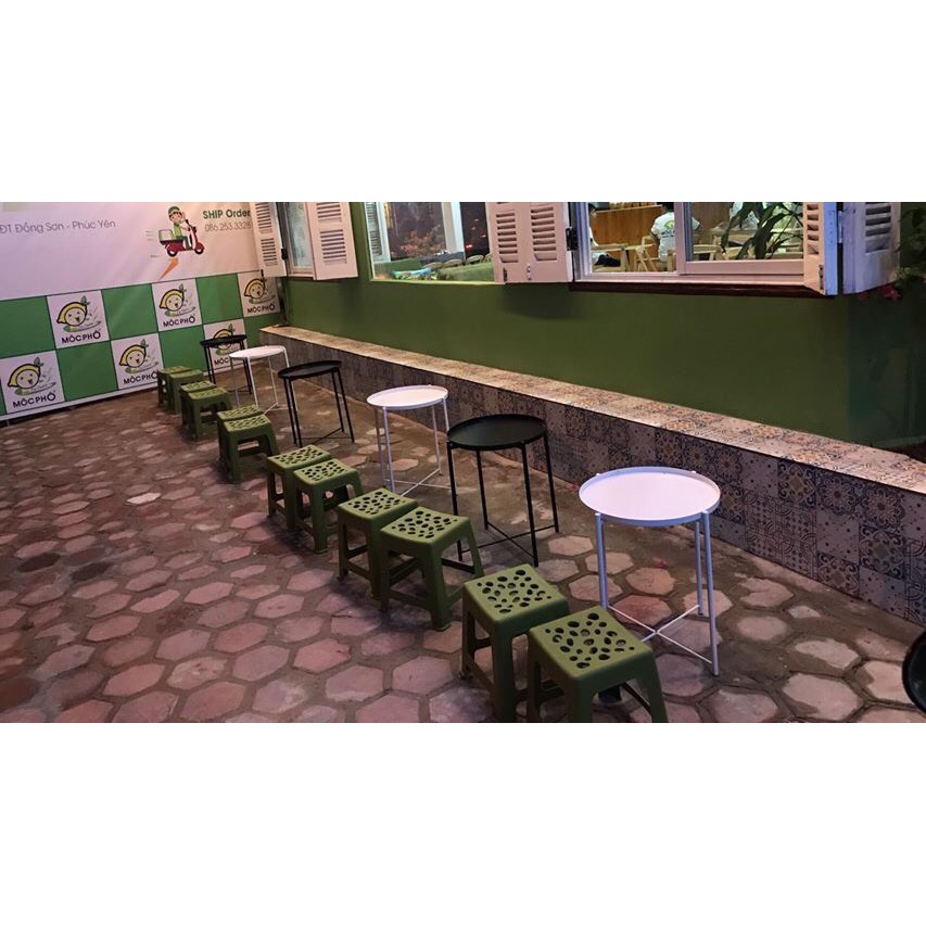 BÀN TRÀ CHANH, Cafe vỉa hè, Trà sữa khung sắt tráng sơn bóng Di Động dễ Tháo Rời Đa Năng | BigBuy360 - bigbuy360.vn