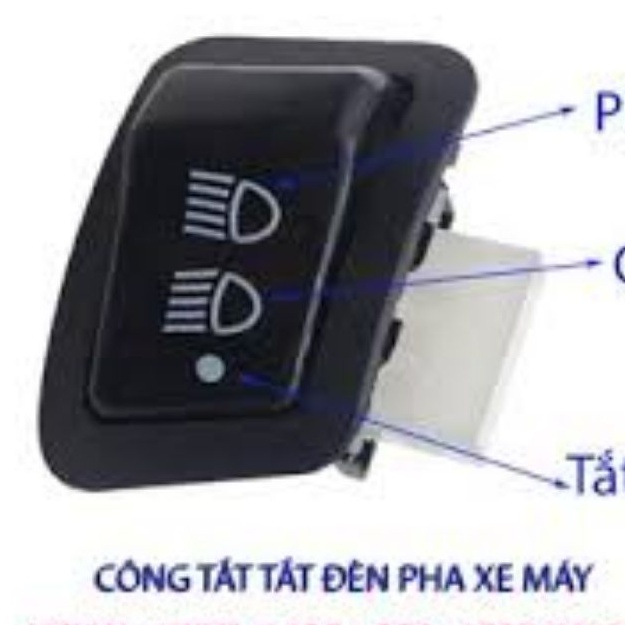 công tắc facos tắt đèn xe máy honda 3 nấc / pha / cos / tắt đèn