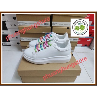 [Chính hãng] [Siêu rẻ] Giày domba dây cầu vồng H-9120