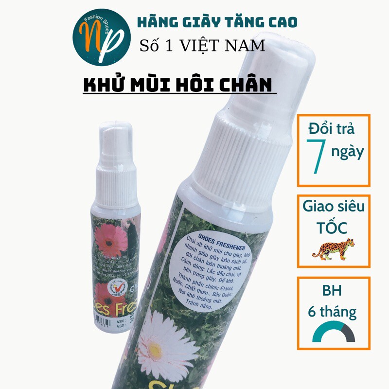 Khử Mùi Hôi Chân &Xịt Ngăn Mồ Hôi Chân và Loại Bỏ Mùi Hôi Giày FF