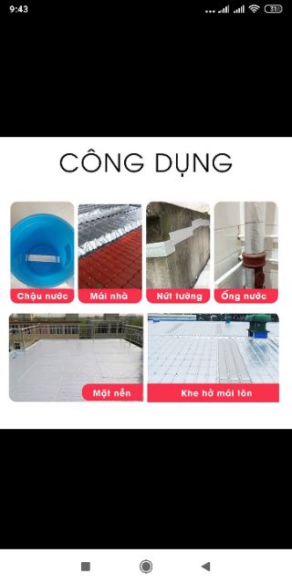 Băng keo chống thấm Home chịu nhiệt loại tốt