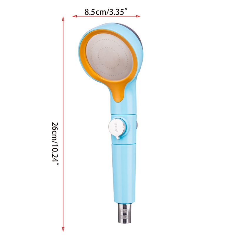 Đầu Vòi Hoa Sen Áp Suất Cao Lọc Nước Dễ Dàng Làm Sạch