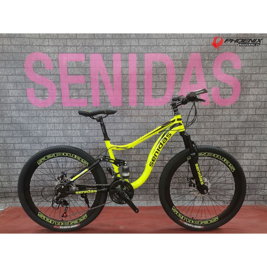 Xe đạp địa hình 2 phuộc Senidas 2022