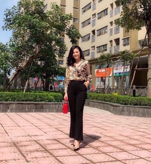 Quần Ống Loe Công Sở (kèm video)