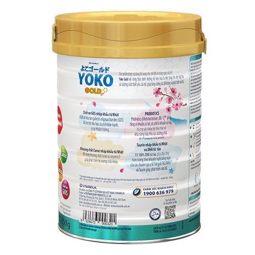Sữa Bột Vinamilk Yoko Gold 1 350g