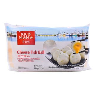 Cá viên phomai (phô mai) malaysia Richmama 250g - thả lẩu, trộn mỳ indomie