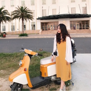 Váy hai dây thiết kế