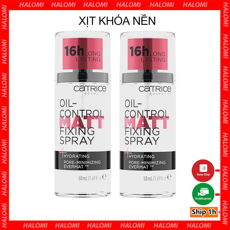 Xịt Khóa Nền Catrice OilFixing Spray 16h giữ lớp trang điểm | BigBuy360 - bigbuy360.vn