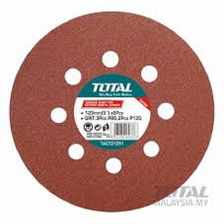 Giấy nhám tròn 125mm Total TAC731251 - TAC731251