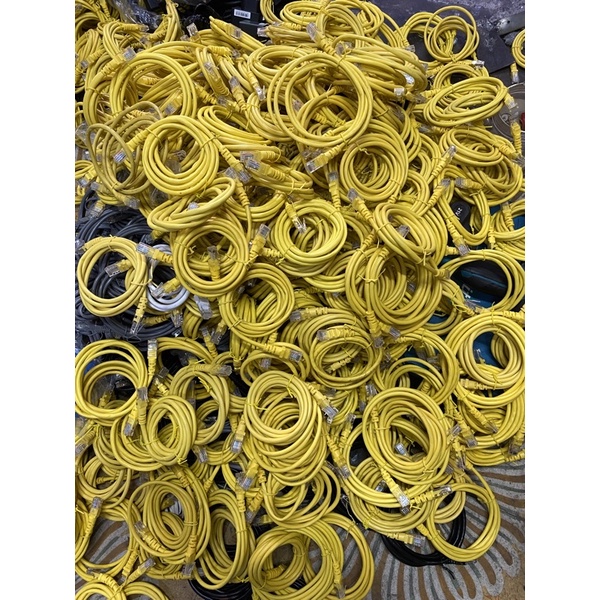 Xả kho lô Dây mạng bấm sẵn 2 đầu 1.5m - dây nhảy cat 5, dây đẹp giá rẻ.