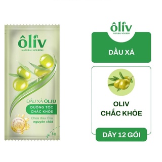 Dây dầu xả ôliv dưỡng tóc chắc khỏe và bồng bềnh 12 gói