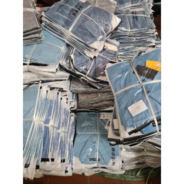 Áo polo cottong trung tuổi hàng tàu