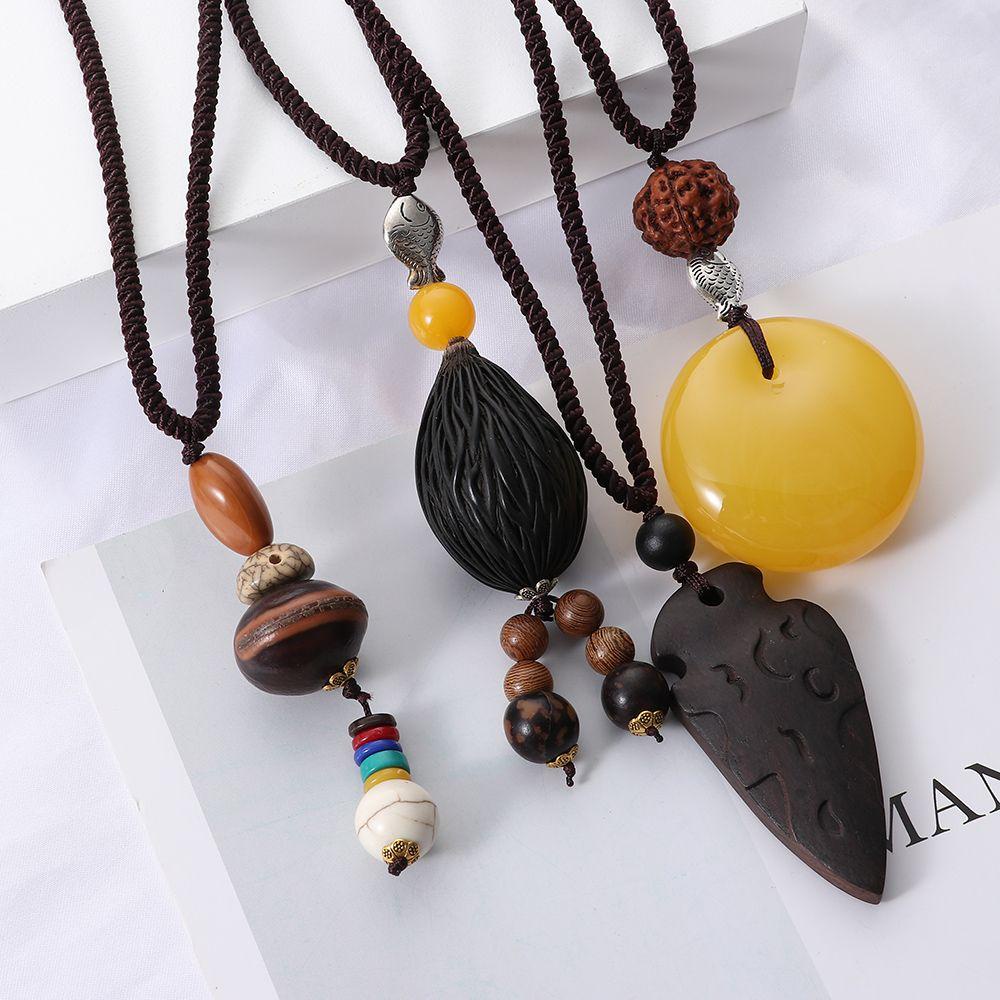 YVE Vòng cổ Phật Giáo Phong Cách Boho