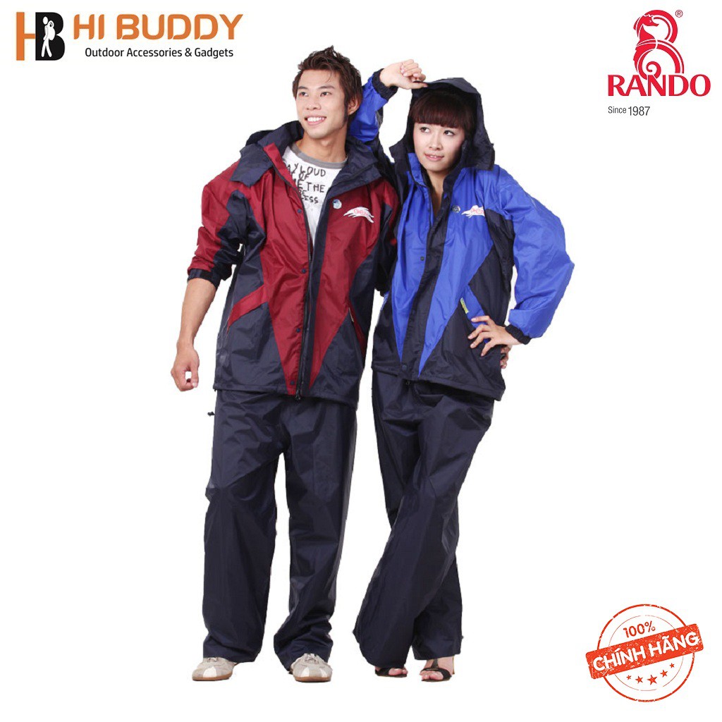 Áo Mưa Bộ Rando GEM | Hai Công Dụng, Che Mưa – Thông Thoáng | hibushop
