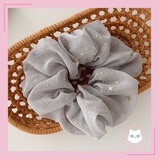 Cột Tóc Scrunchies Ngôi Sao Lấp Lánh