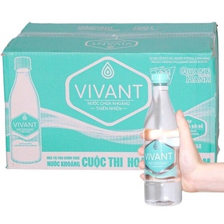 Thùng Nước Khoáng Vivant 500ml (24 chai)