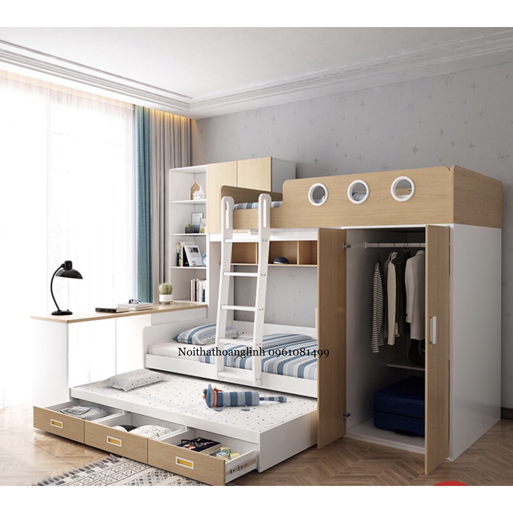 Giường tầng trẻ em hàng thiết kế