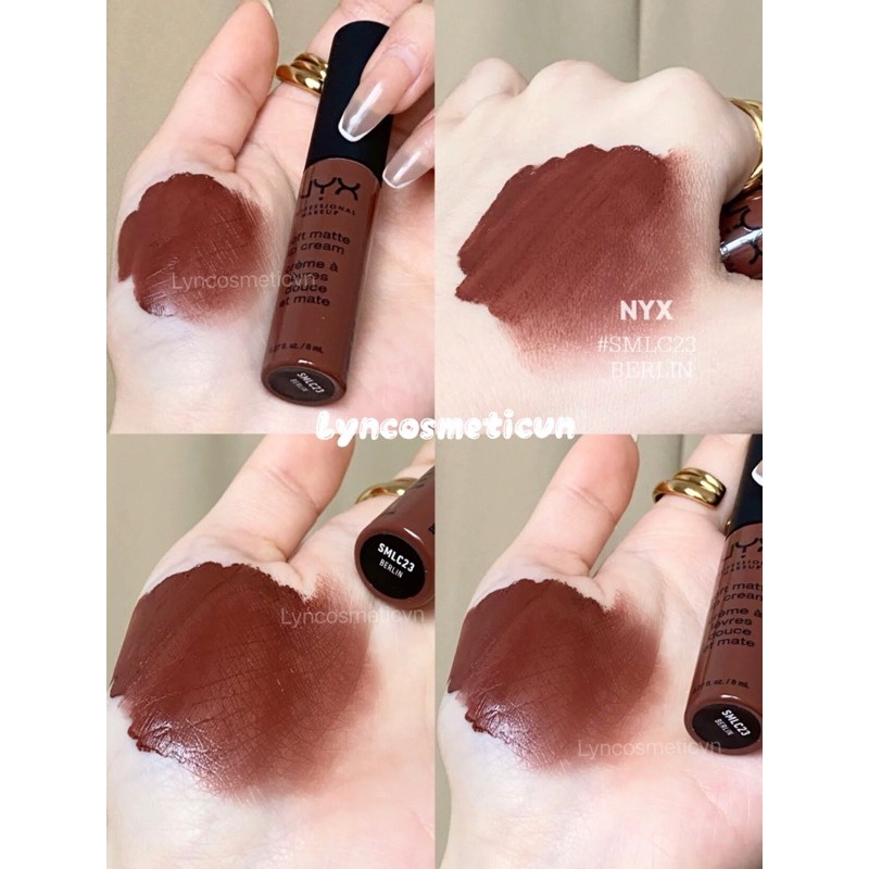 Son kem lì NYX Soft Matte - Berlin SMLC23