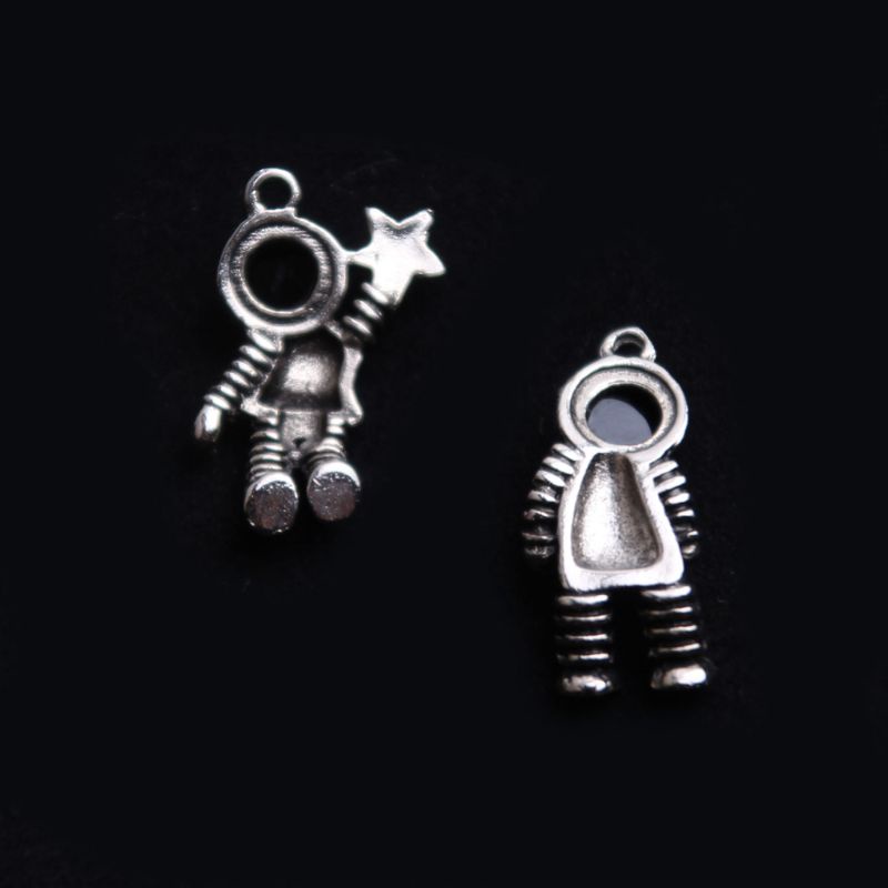 Bộ 20 Mặt Vòng cổ Hình Phi Hành Gia DIY