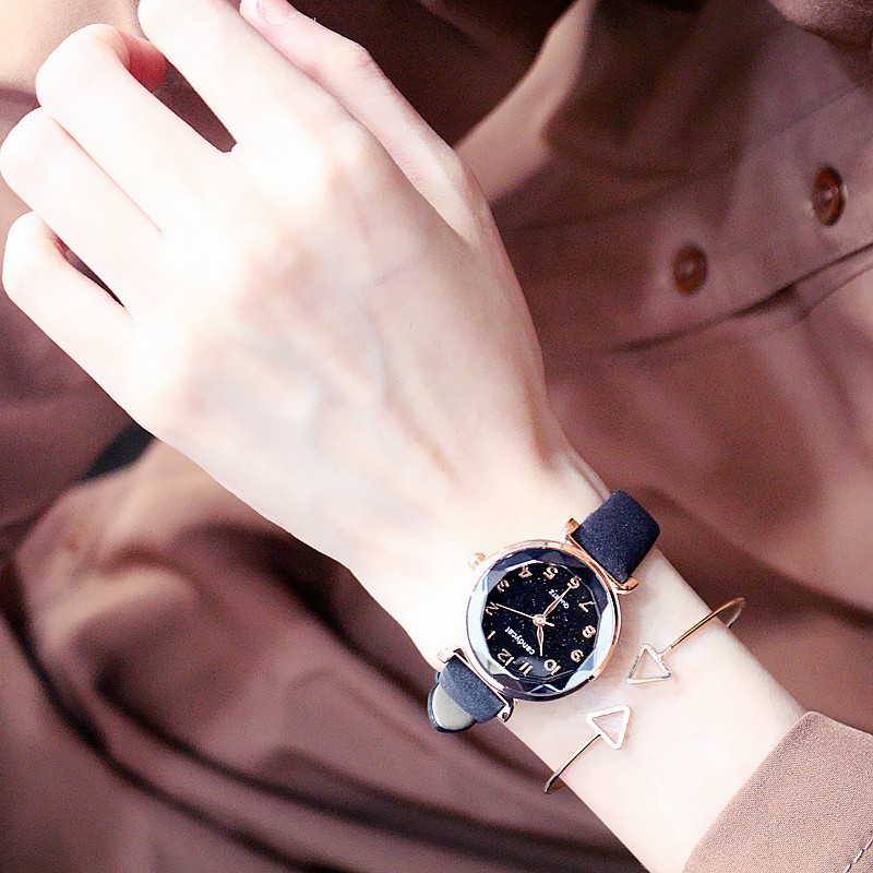 Đồng Hồ Nữ CANDYCAT11 Dây Da Lộn, Mặt Tròn 3D Thời Trang - HÀNG CHÍNH HÃNG | BigBuy360 - bigbuy360.vn