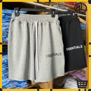 Quần short thun nam Essential fog