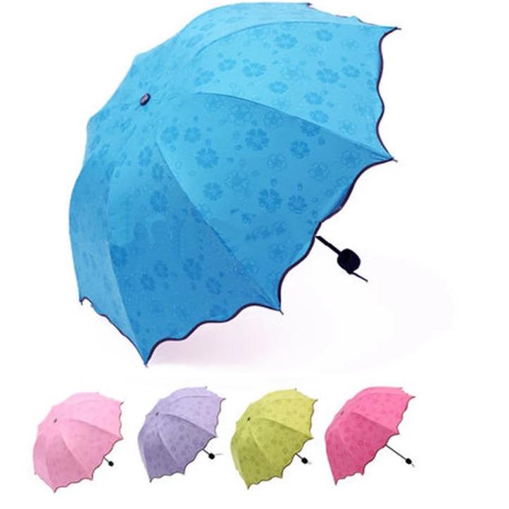 Dù Xếp 3D 9lz Chống Tia UV Thiết Kế Nhỏ Gọn Độc Đáo ✺ ✺ `