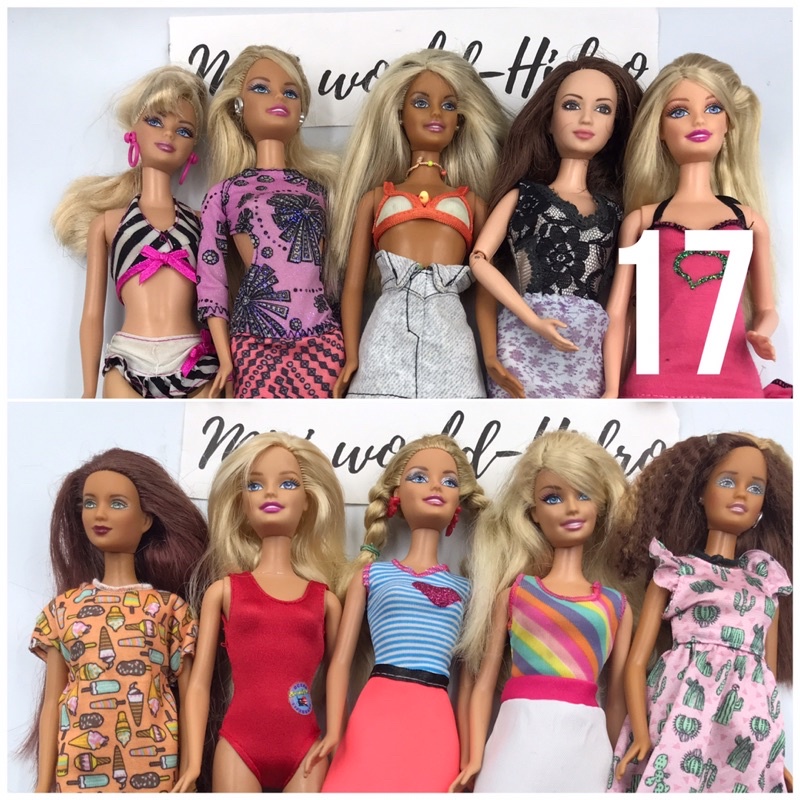 Búp bê Barbie fashionistas vintage cổ khớp ẩn nghề nghiệp chính hãng. Mã Barbie S17