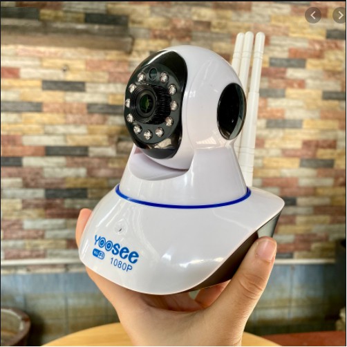 Camera Yoosee 3 Râu 2021 3.0MPX FULL HD , CAMERA IP , CAMERA KHÔNG DÂY , GHI HÌNH , ĐÀM THOẠI , BÁO ĐỘNG