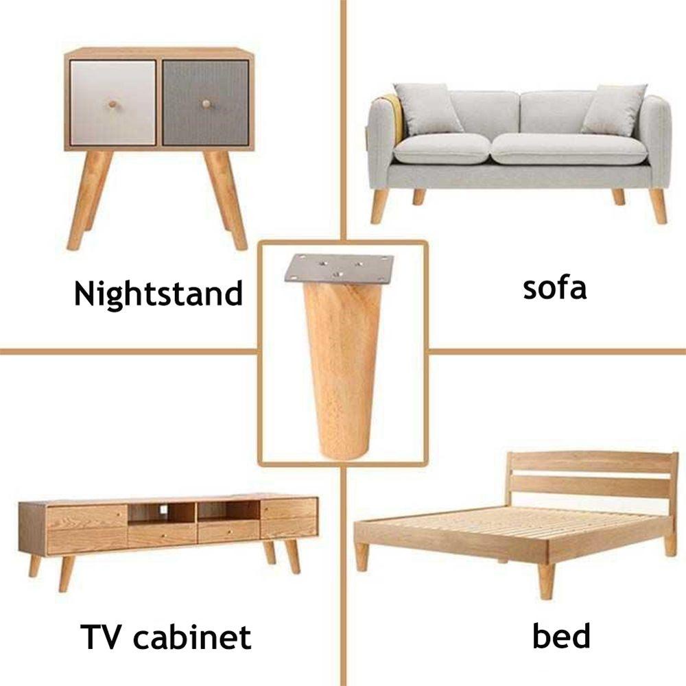 Bộ 4 Chân Bàn Ghế Cao 6-30cm Tiện Dụng Cho Phòng Tắm