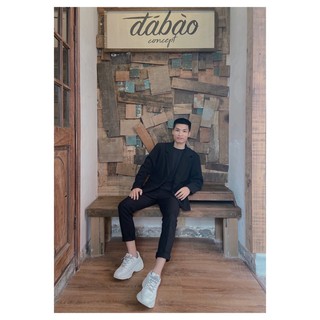 ÁO BLAZER OAO ĐEN TRƠN