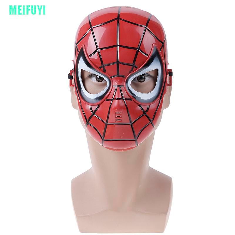 Mặt nạ siêu anh hùng Marvel người nhện/ người sắt cho trẻ em