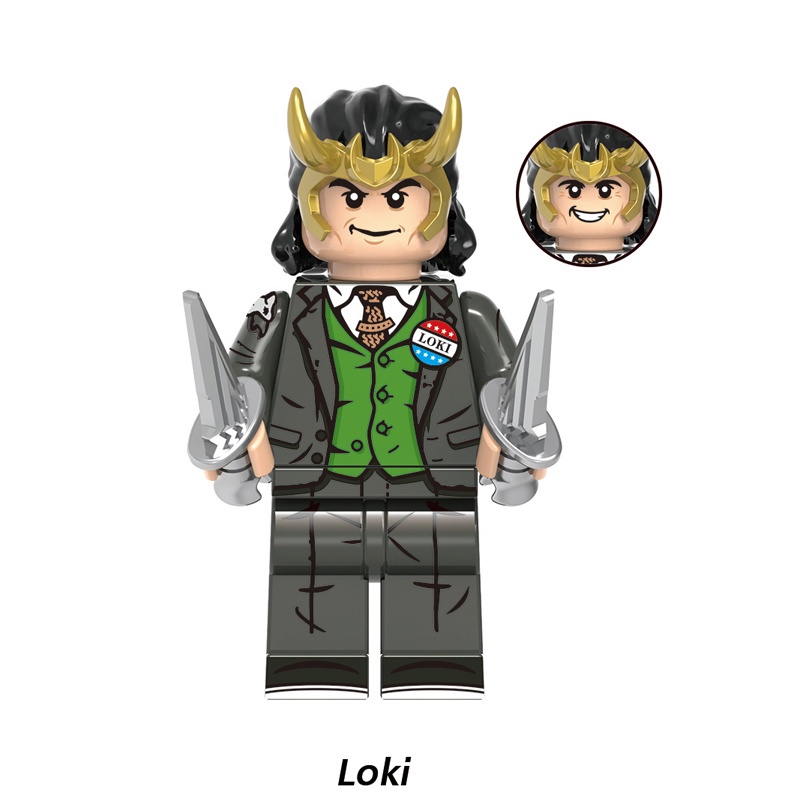Marvel Mô Hình Đồ Chơi Lắp Ráp Nhân Vật Loki Minifigures