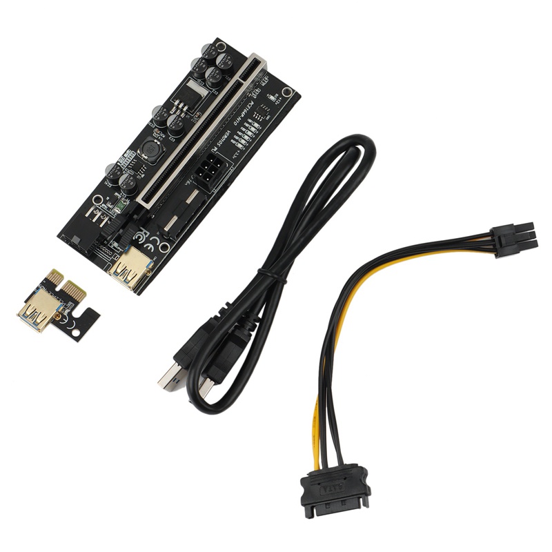Set 8 16 card mở rộng PCie SATA 6Pin (1 bộ) | BigBuy360 - bigbuy360.vn