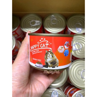 Thùng 48 lon pate Happy Cat 160g
