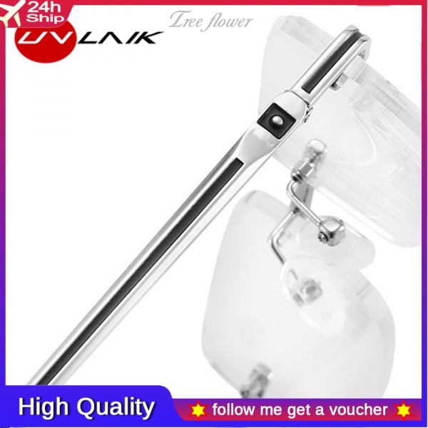 Kính Cận Gọng Kim Loại Chống Tia Uvlaik Thời Trang Nam Nữ -1.0 -1.5 -2.0 -2.5 -3.0 3.
