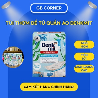 Túi thơm để tủ quần áo Denkmit (hộp 4 túi) - Hàng Nội Địa Đức