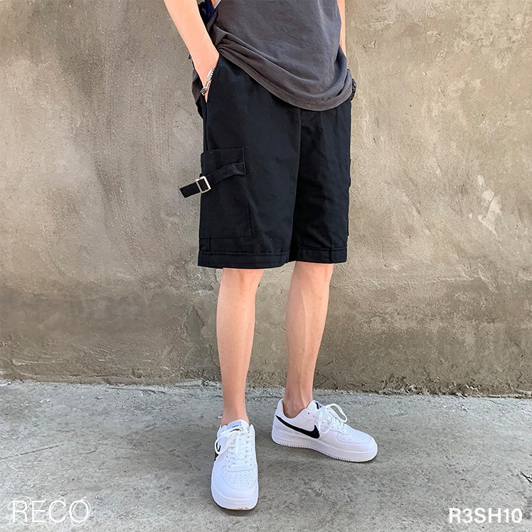 Quần đùi nam nữ Hàn Quốc cao cấp dáng rộng Short Loose R3SH10 Unisex