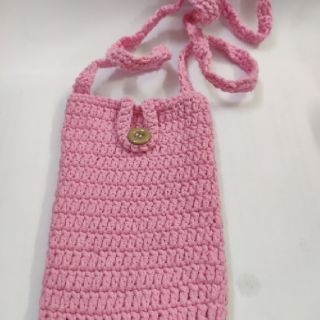 Túi đựng điện thoại handmade bằng Len