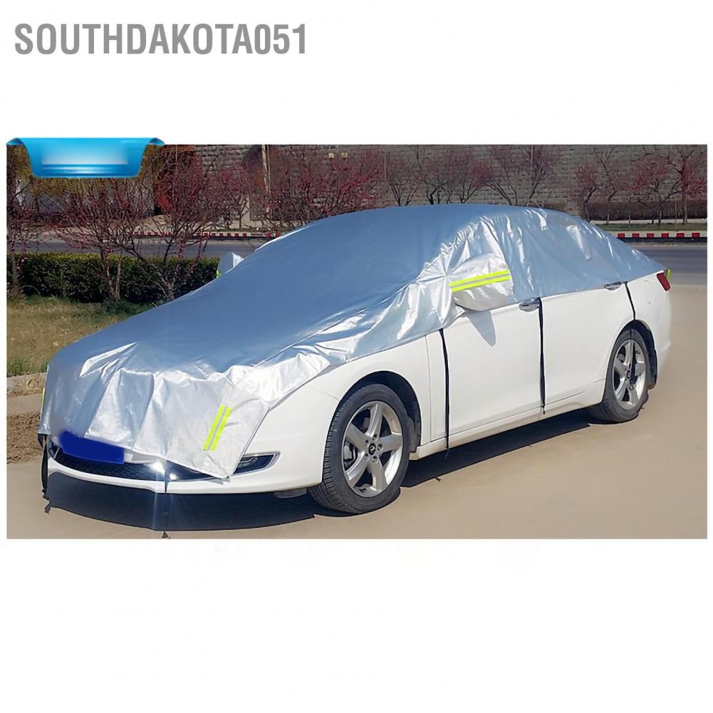 Hàng Sẵn Bạt trùm nửa xe ô tô Chống nắng Cách nhiệt thấm nước Chống bụi cho các dòng xe【Southdakota051】