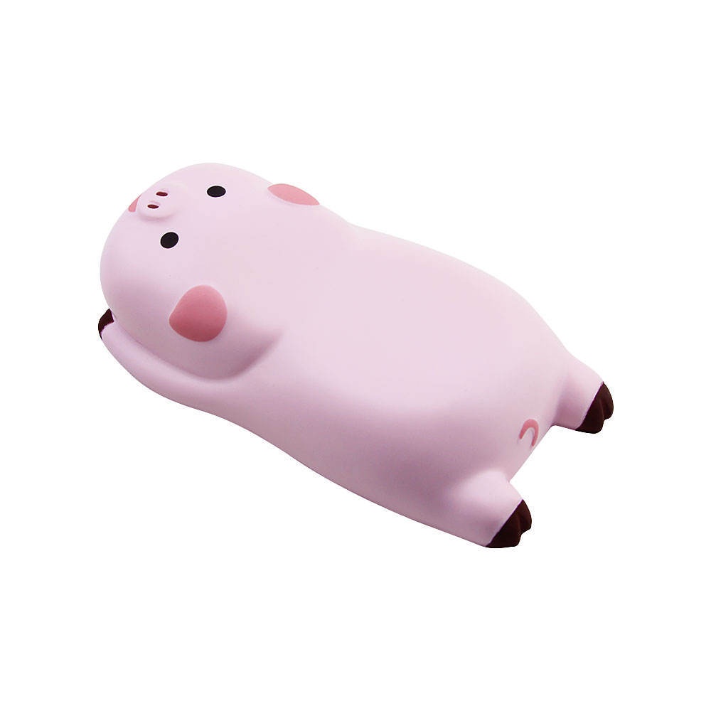 Đệm Lót Chuột Bằng Silicon Mềm Hình Chú Heo Hoạt Hình 3D Dễ Thương Thoải Mái Chống Mỏi Tay