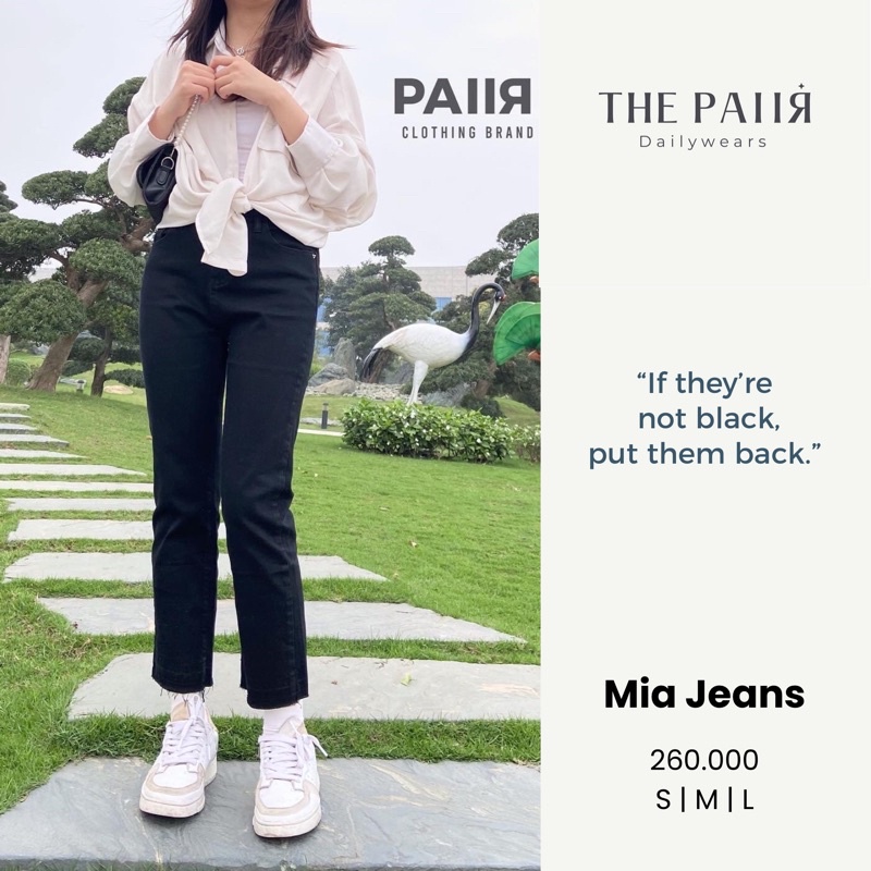 Quần Mia Jeans ống đứng | BigBuy360 - bigbuy360.vn